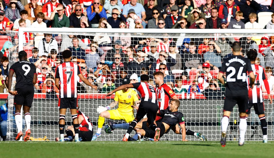 O empate conturbado de Tomas Soucek valeu um ponto ao West Ham