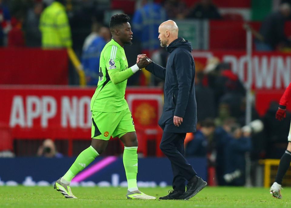 Ten Hag deseja ter mais concorrência atrás de Andre Onana