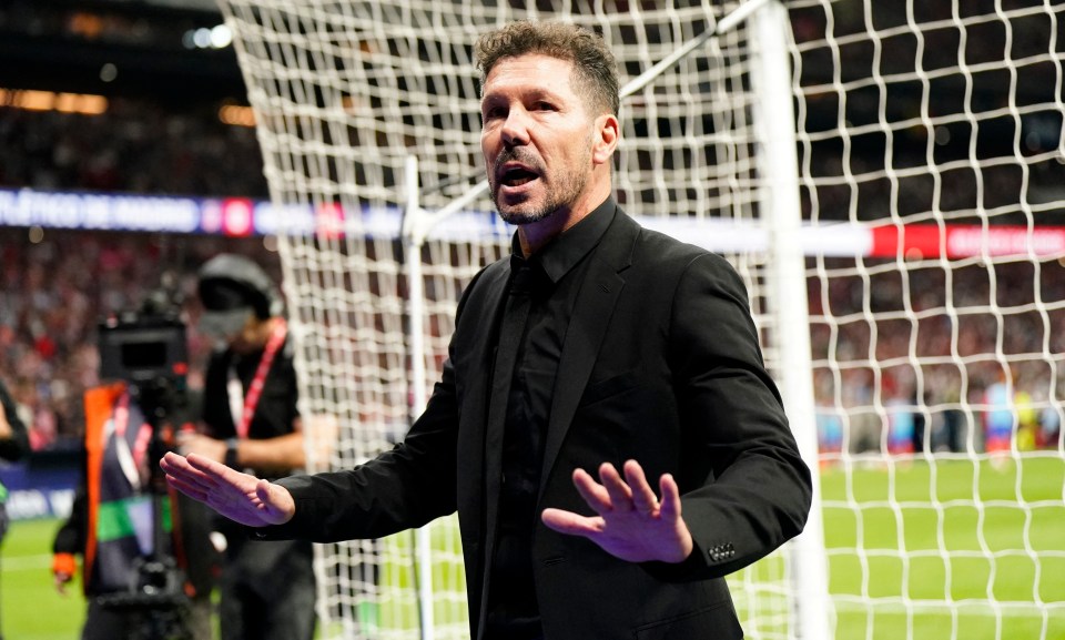 Diego Simeone também pediu calma aos torcedores do Atlético