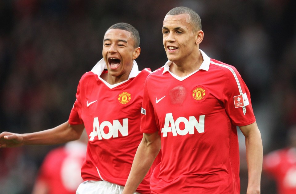 Jesse Lingard e Morrison surgiram juntos