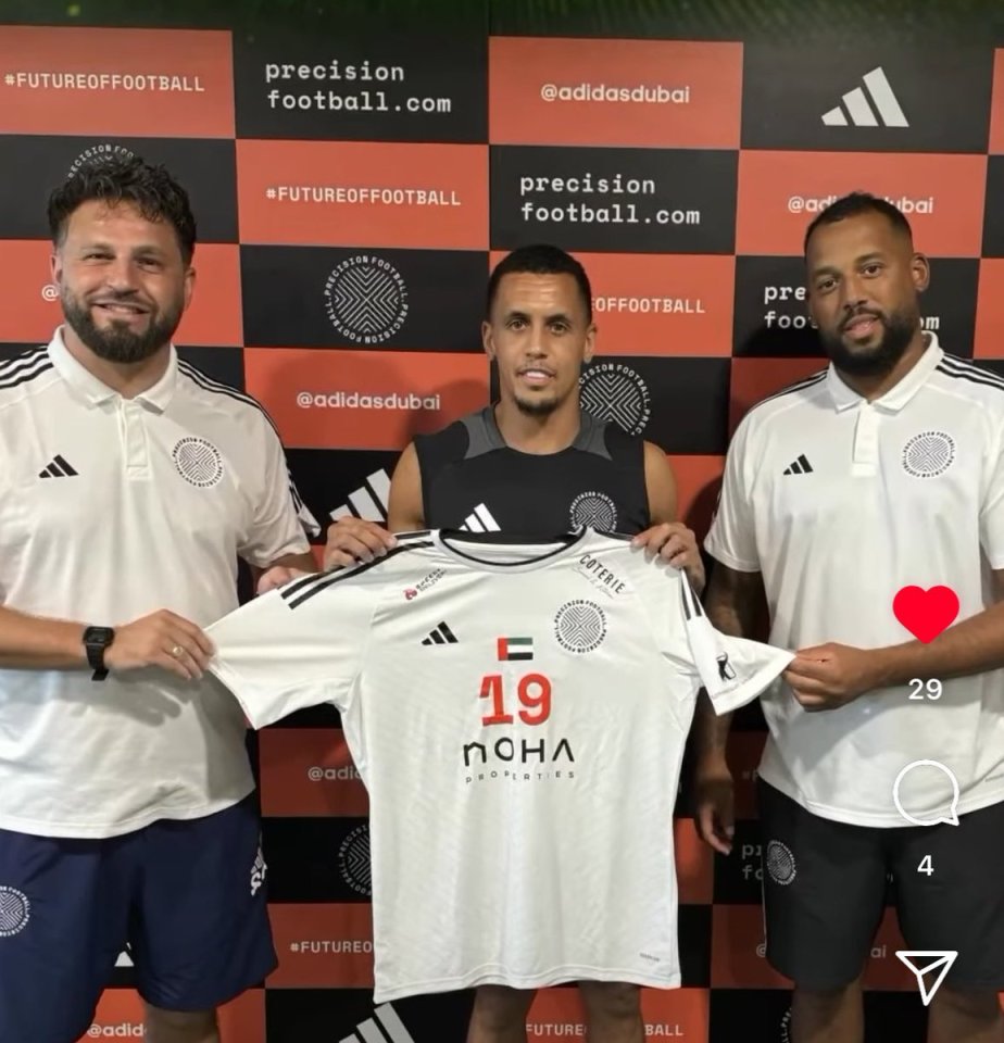 Ravel Morrison juntou-se ao Precision FC em Dubai