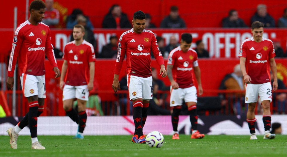 O Manchester United foi derrotado pelo Tottenham em Old Trafford no domingo