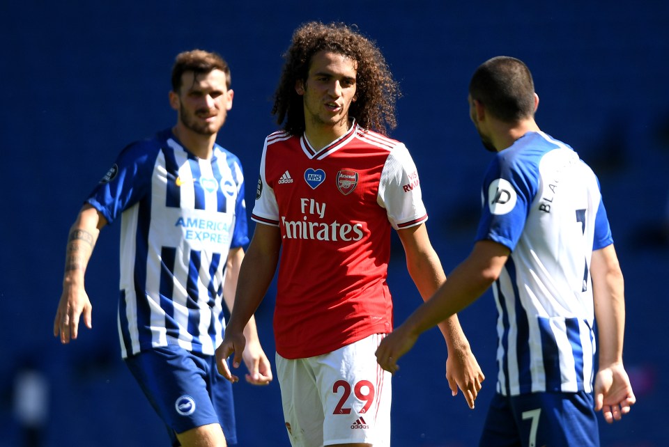 Maupay se envolveu em uma briga com Matteo Guendouzi em 2020