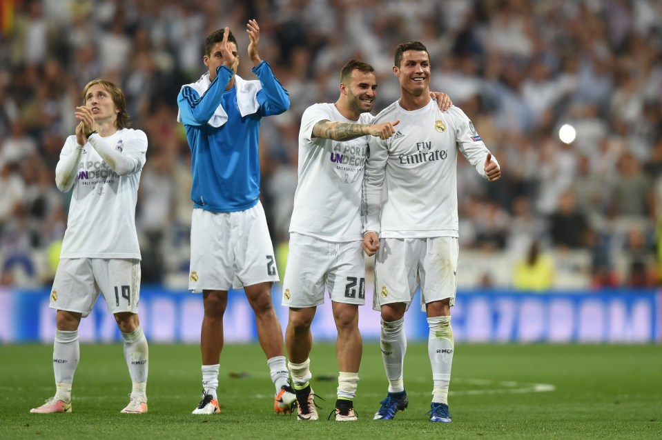 Rodriguez jogou ao lado de Cristiano Ronaldo no Real Madrid