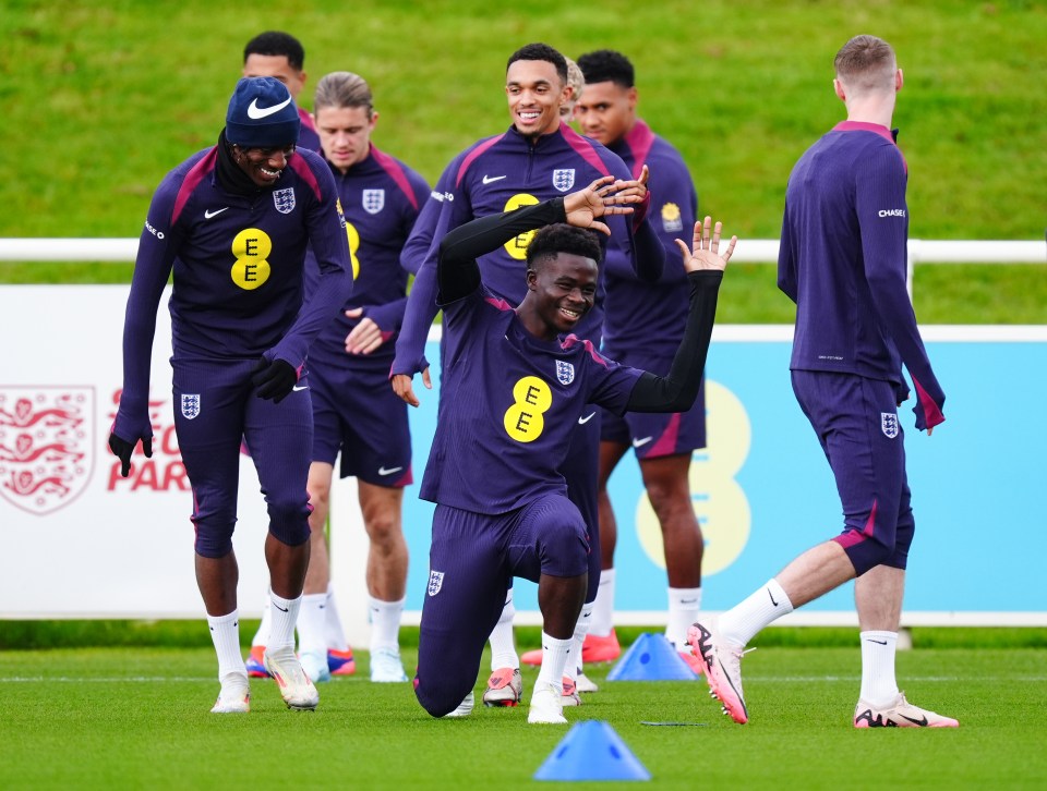 As estrelas da Inglaterra se preparam para enfrentar a Grécia na Liga das Nações na quinta-feira