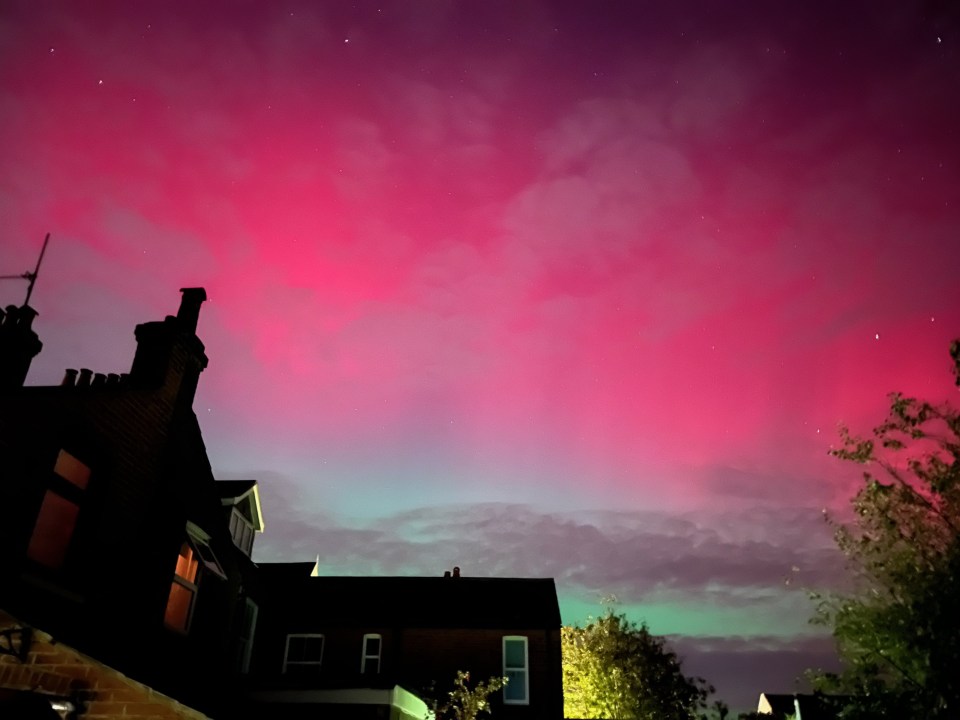 Os britânicos viram um número maior de exibições de auroras este ano