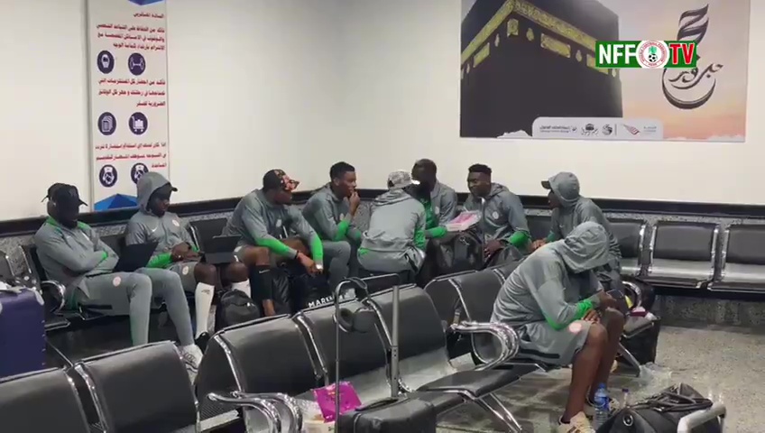 Os jogadores decidiram voltar direto para a Nigéria