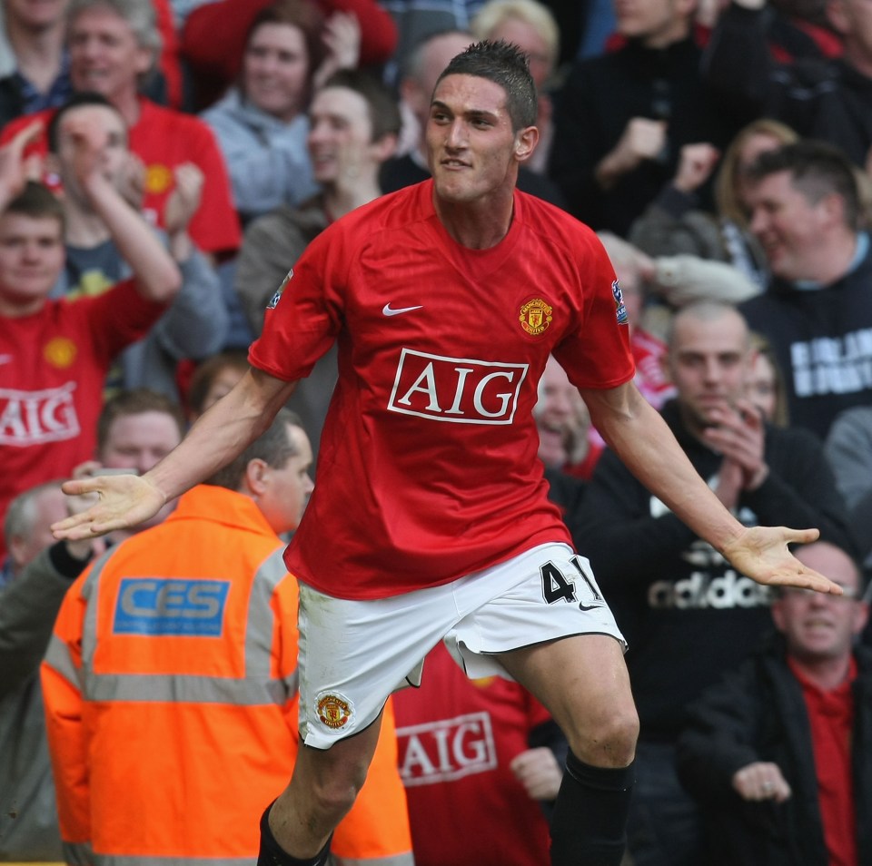 Federico Macheda jogou 36 vezes pelo Man Utd