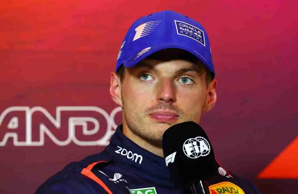 Max Verstappen após qualificação para o Grande Prêmio da Holanda de 2024 | Conjunto de conteúdo Getty Images / Red Bull