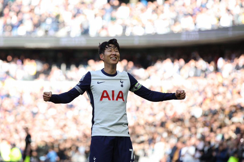 Son Heung-min marcou seu retorno de lesão com um gol