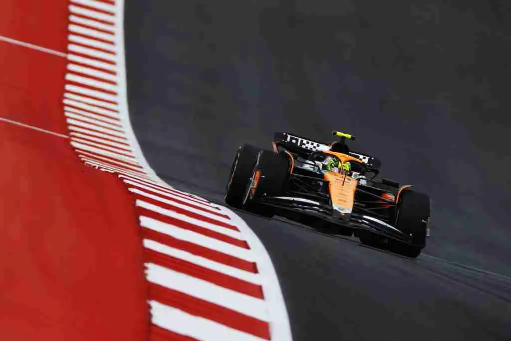 Lando Norris no GP dos Estados Unidos de 2024 | Equipe McLaren F1