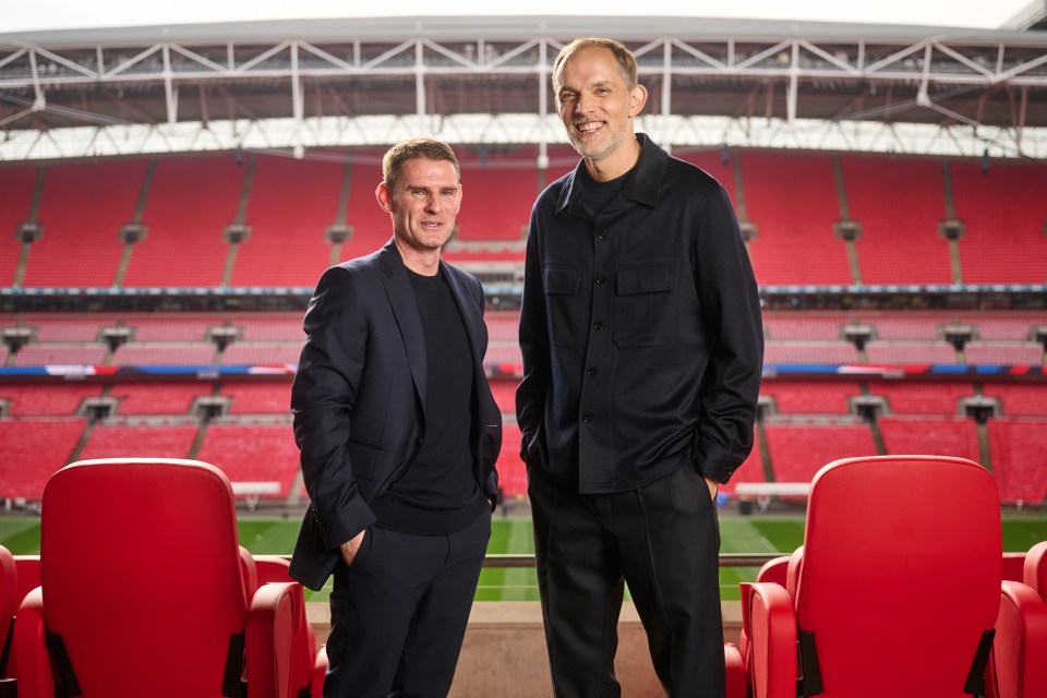 Tuchel será acompanhado por Anthony Barry no banco de reservas em Wembley