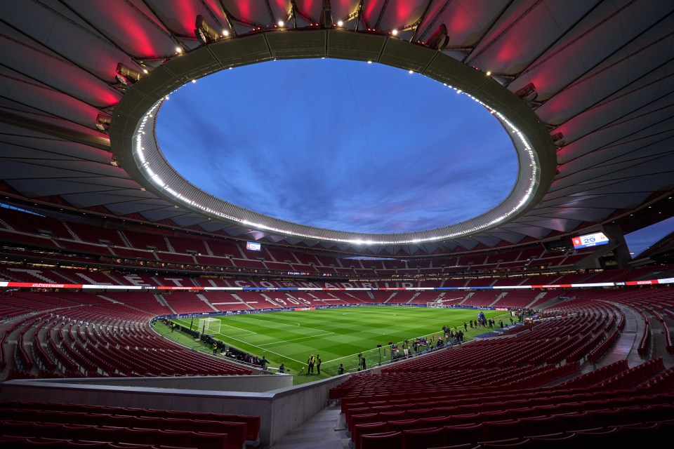 Estádio Metropolitano do Atlético de Madrid está em disputa