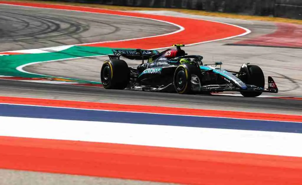 Lewis Hamilton durante o GP dos Estados Unidos no Circuito das Américas | Equipe Mercedes F1