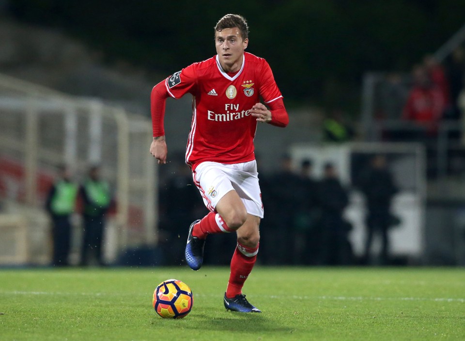 Victor Lindelof jogou ao lado de Amorim enquanto esteve no Benfica