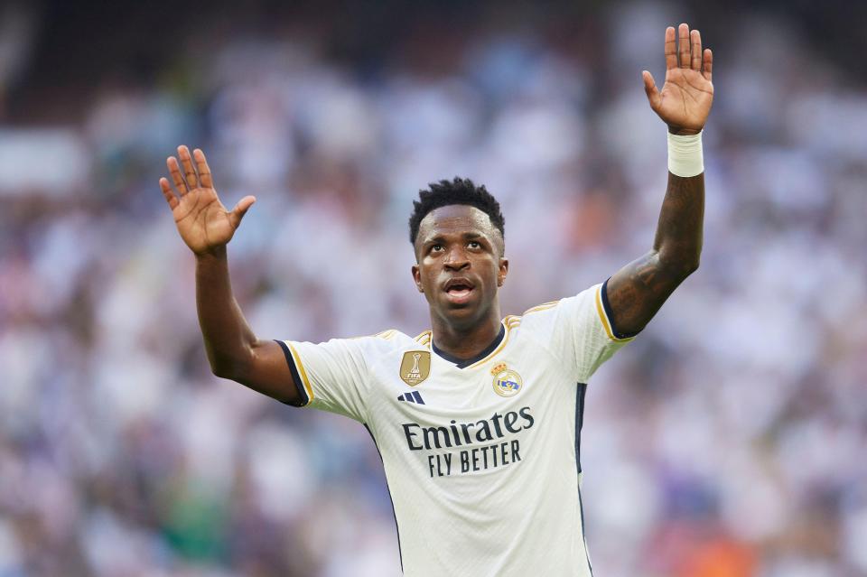 O Real Madrid boicotou o evento da noite passada depois que Vinicius terminou em segundo