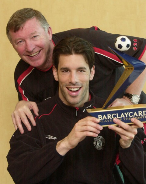 Van Nistelrooy era um dos favoritos de Fergie, até não ser mais