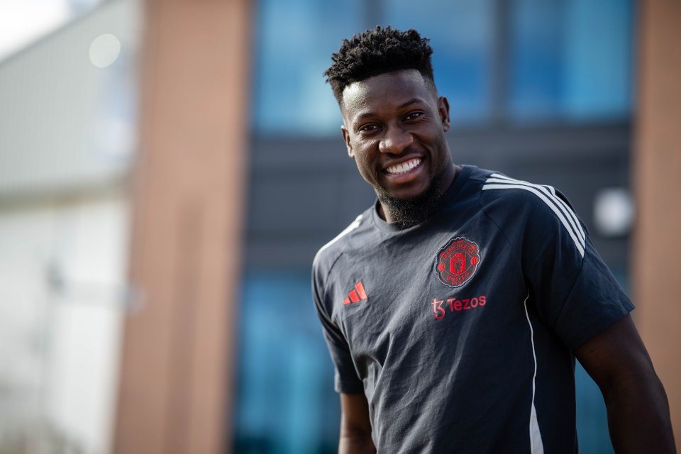 Andre Onana brincou que está pronto para jogar em uma nova posição pelo Manchester United