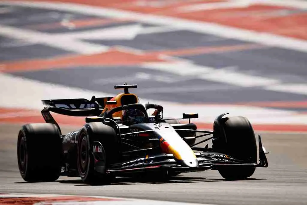 Max Verstappen durante os treinos antes do Grande Prêmio dos Estados Unidos de 2024 | Conjunto de conteúdo Getty Images / Red Bull