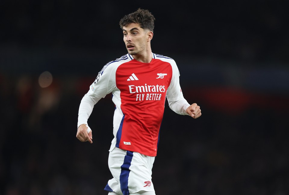 Kai Havertz tornou-se um membro vital do onze inicial do Arsenal de Mikel Arteta