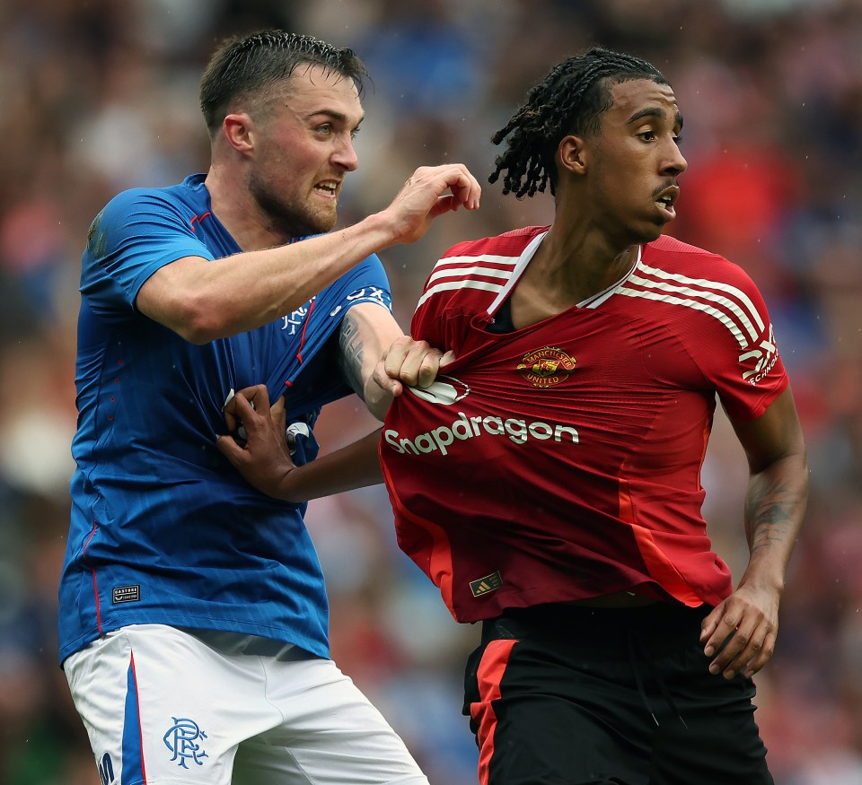 Rangers enfrentam Manchester United em Old Trafford em janeiro