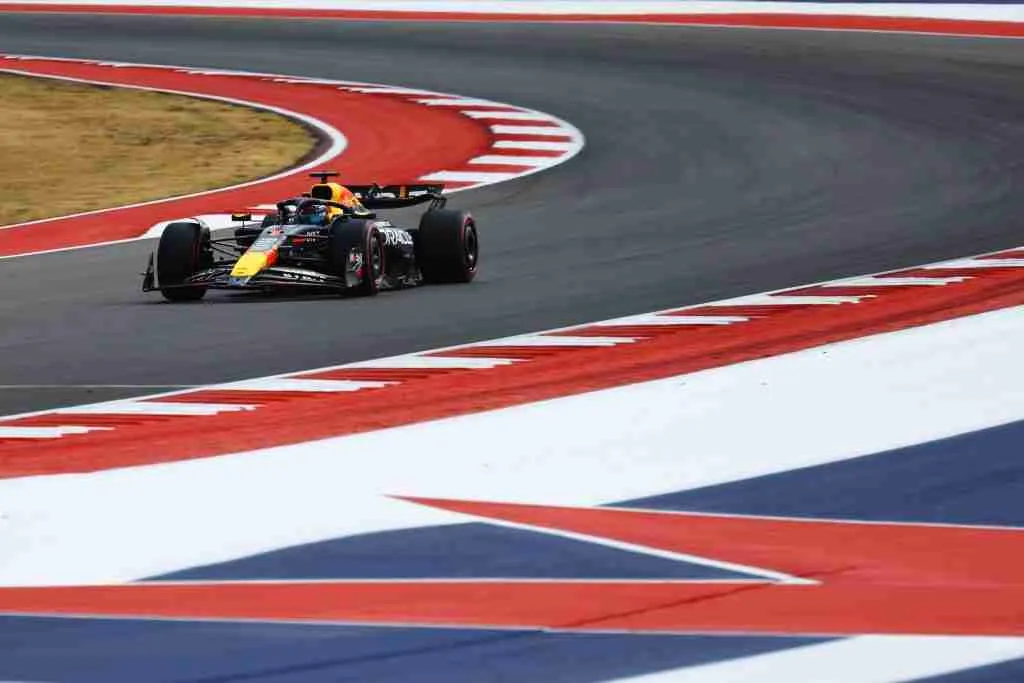 Max Verstappen durante os treinos antes do Grande Prêmio dos Estados Unidos de 2024 | Conjunto de conteúdo Getty Images / Red Bull