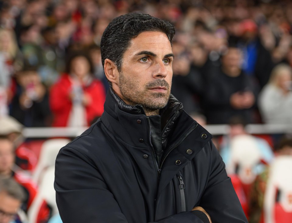 Mikel Arteta estará ocupado no campo de treinamento esta semana