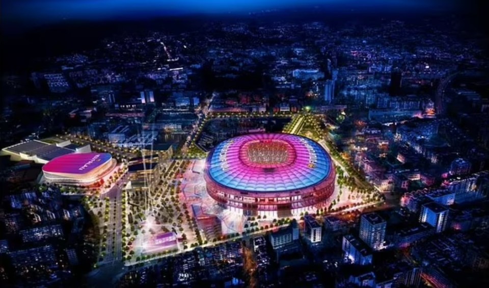 Camp Nou do Barcelona parece irreconhecível em novas maquetes divulgadas pelo clube