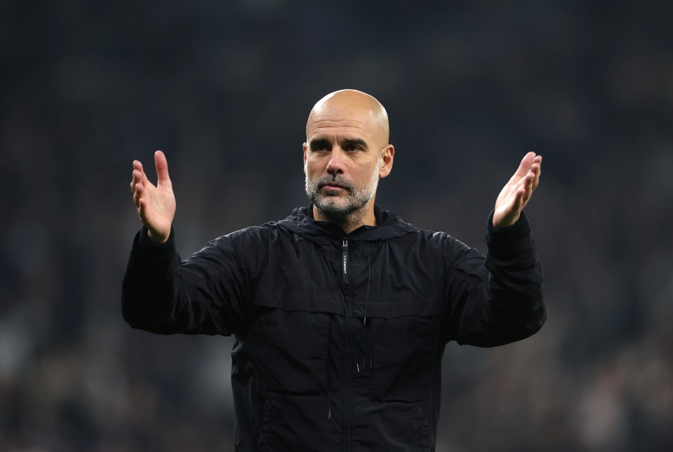 Pep Guardiola falou após a derrota de seu time por 2 a 1 para o Tottenham na noite passada