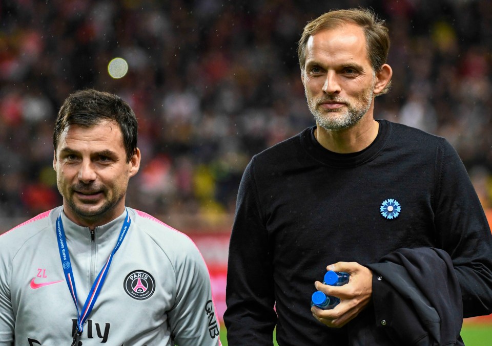 Thomas Tuchel e Zsolt Low se separaram desde que o alemão assumiu o cargo na Inglaterra