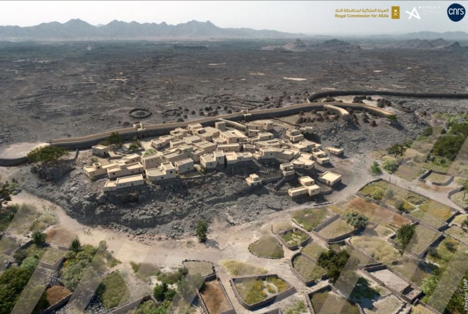 O Oásis Khaybar é conhecido por suas terras férteis, apesar de estar localizado em um vasto deserto