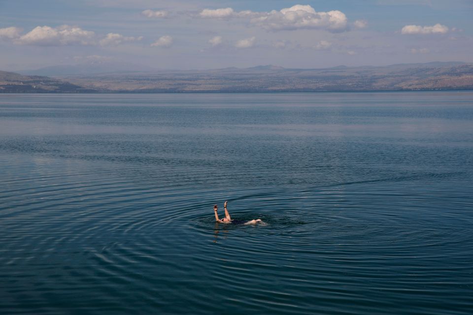 O Mar da Galiléia, agora conhecido como Lago Kinneret de Israel