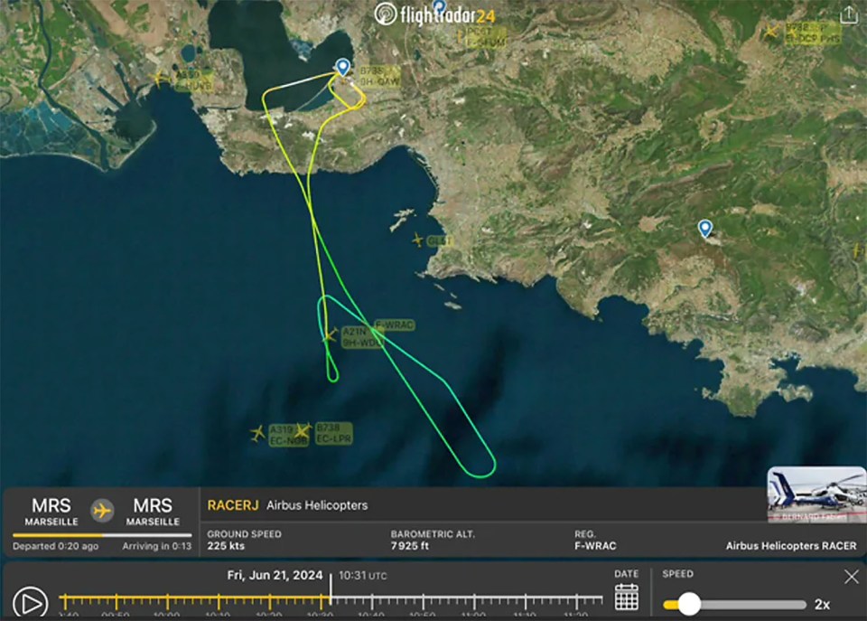 No início deste ano, o Airbus Racer atingiu velocidades de cerca de 420 km/h durante um voo de Marselha, França.