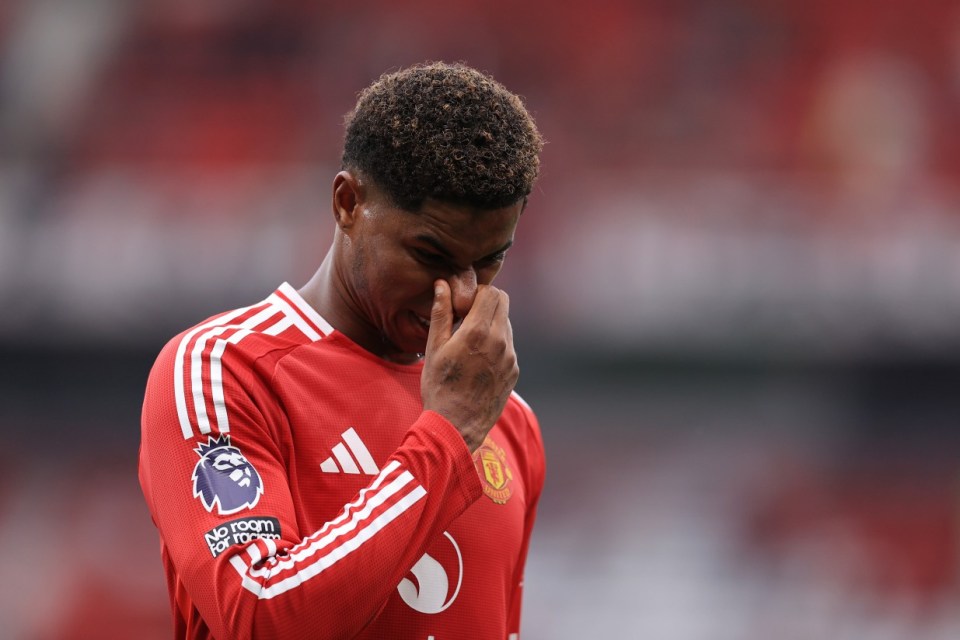 Marcus Rashford parecia uma sombra de si mesmo durante os últimos 12 meses