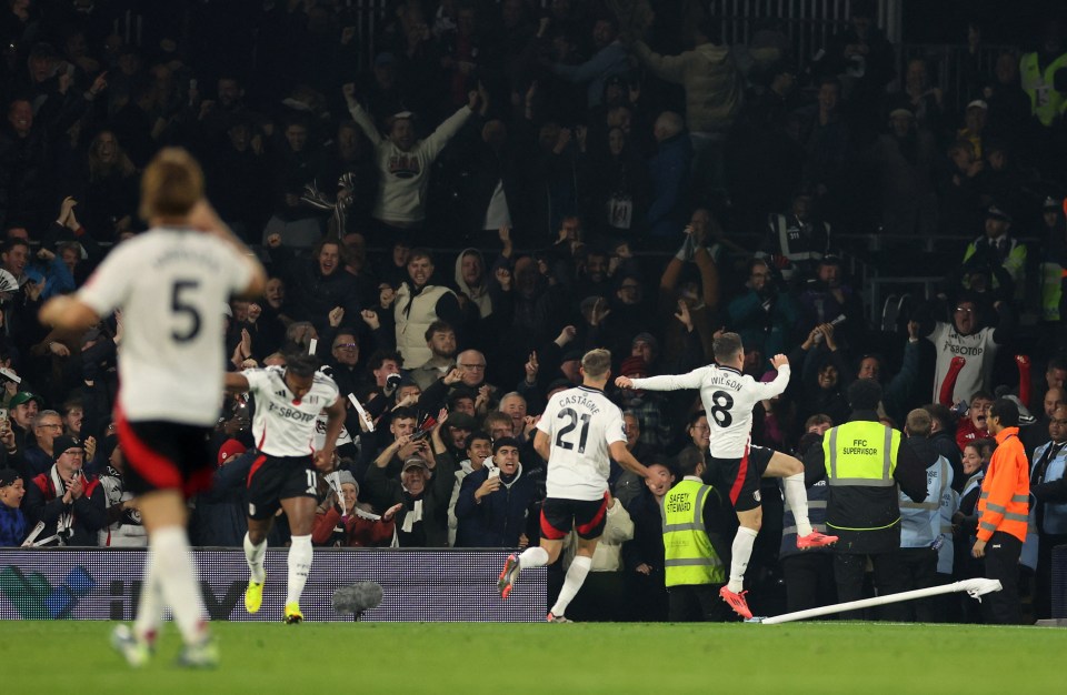 Wilson gerou cenas de júbilo em Craven Cottage