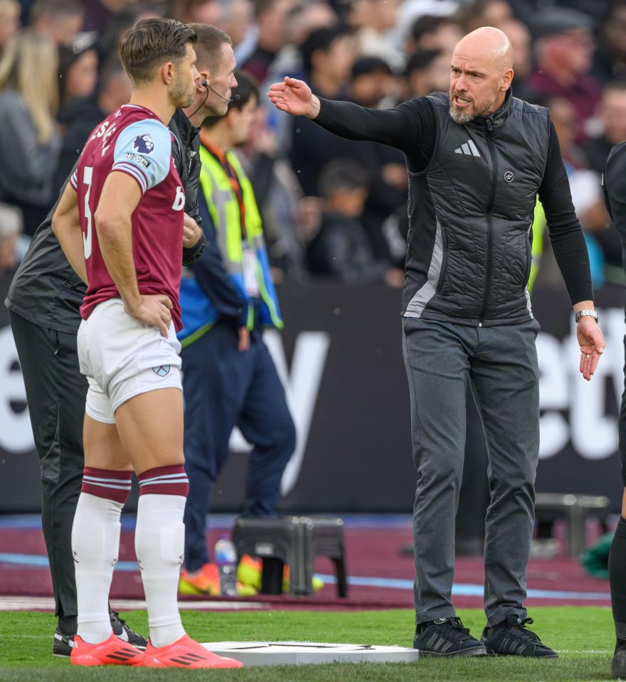 Erik ten Hag perdeu o emprego como técnico do Manchester United após um dos erros