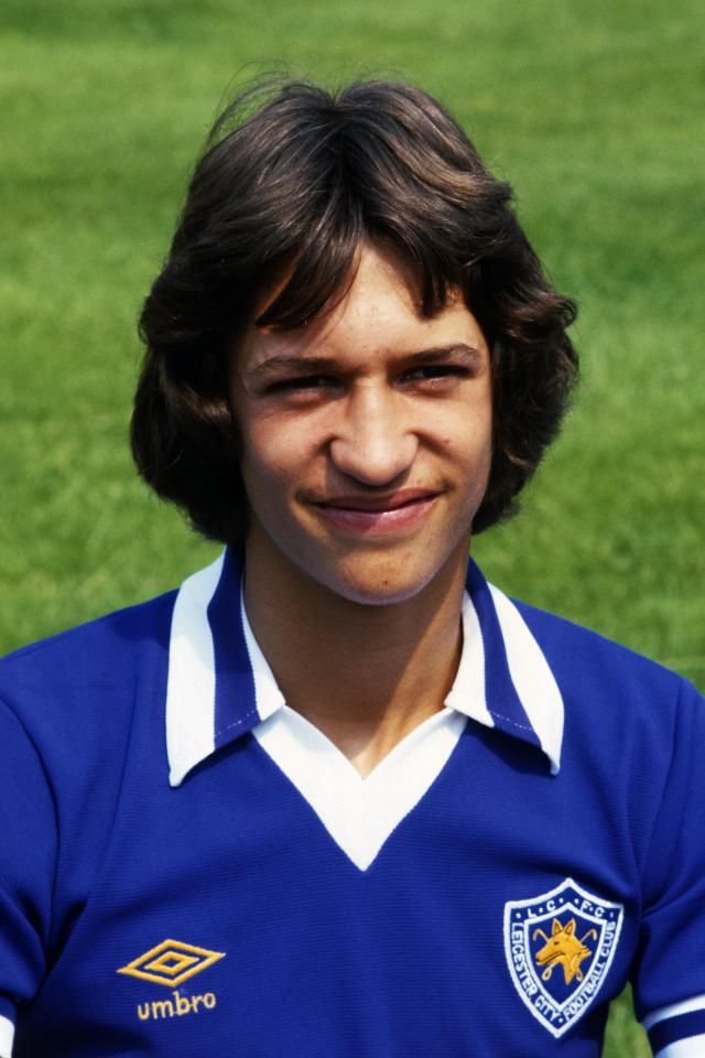 Um jovem Lineker no Leicester City em 1979