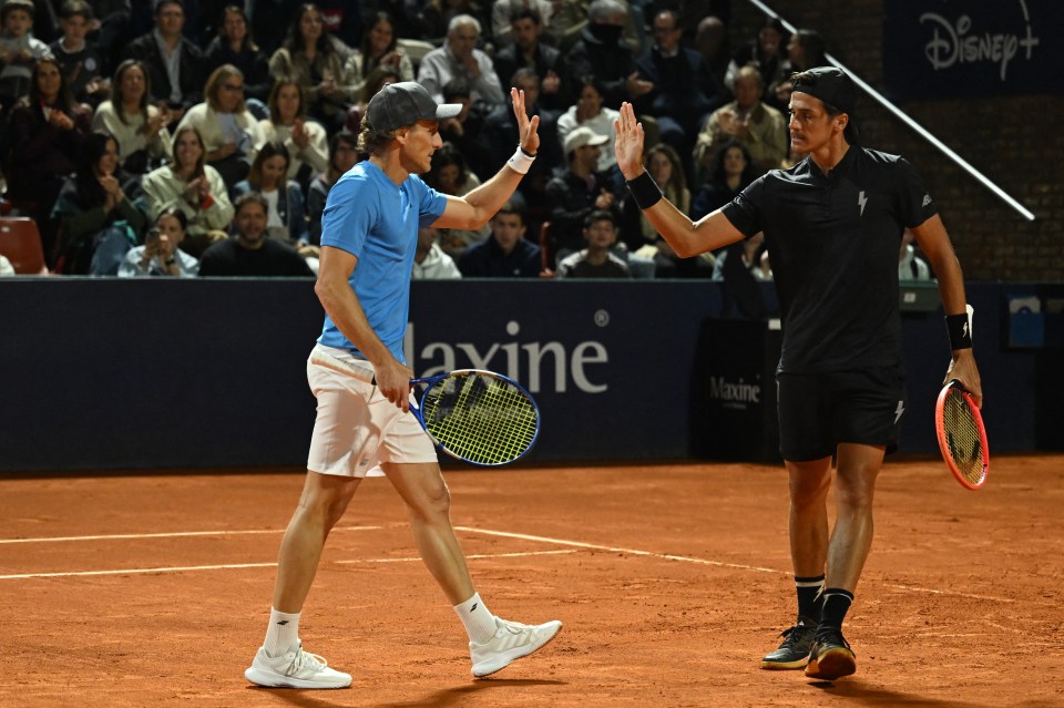 O jogador aposentado jogou ao lado de Federico Coria em partida de duplas no ATP Challengers Tour