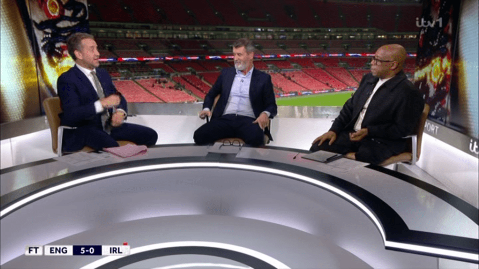 Keane, 53, discutiu sobre seu futuro genro com Mark Pougatch e Ian Wright