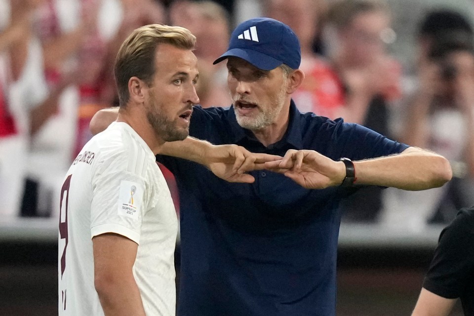 Tuchel conhece bem Harry Kane da temporada juntos no Bayern de Munique