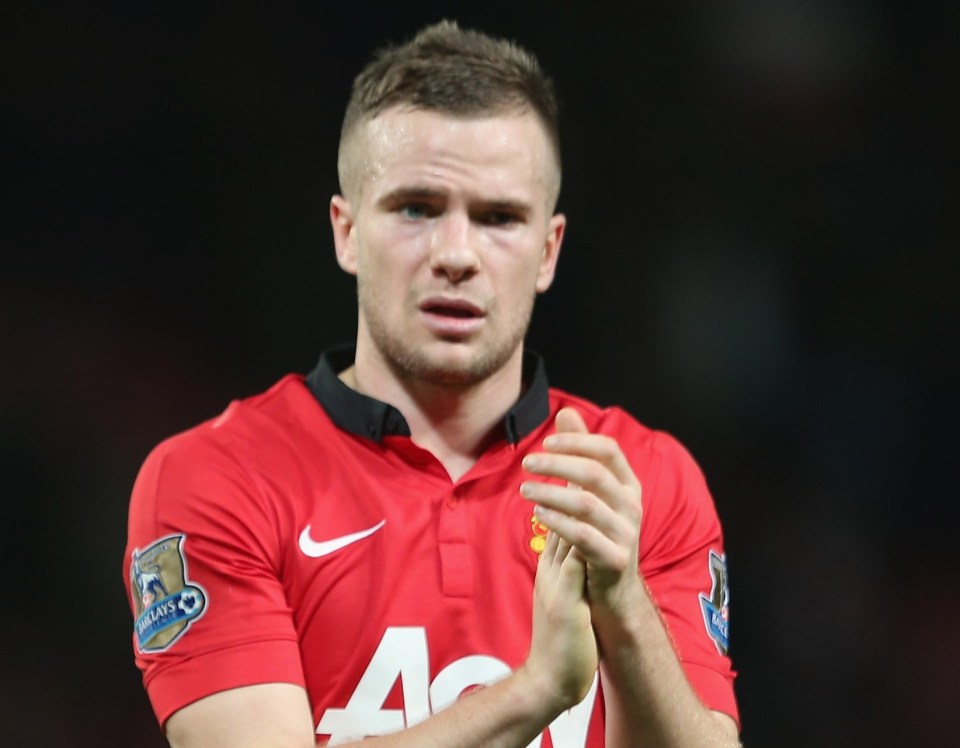 Cleverley conquistou o título da Premier League durante sua passagem pelo Man Utd