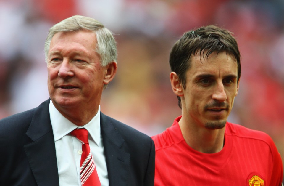 Neville negociou em nome de Simpson com Sir Alex Ferguson