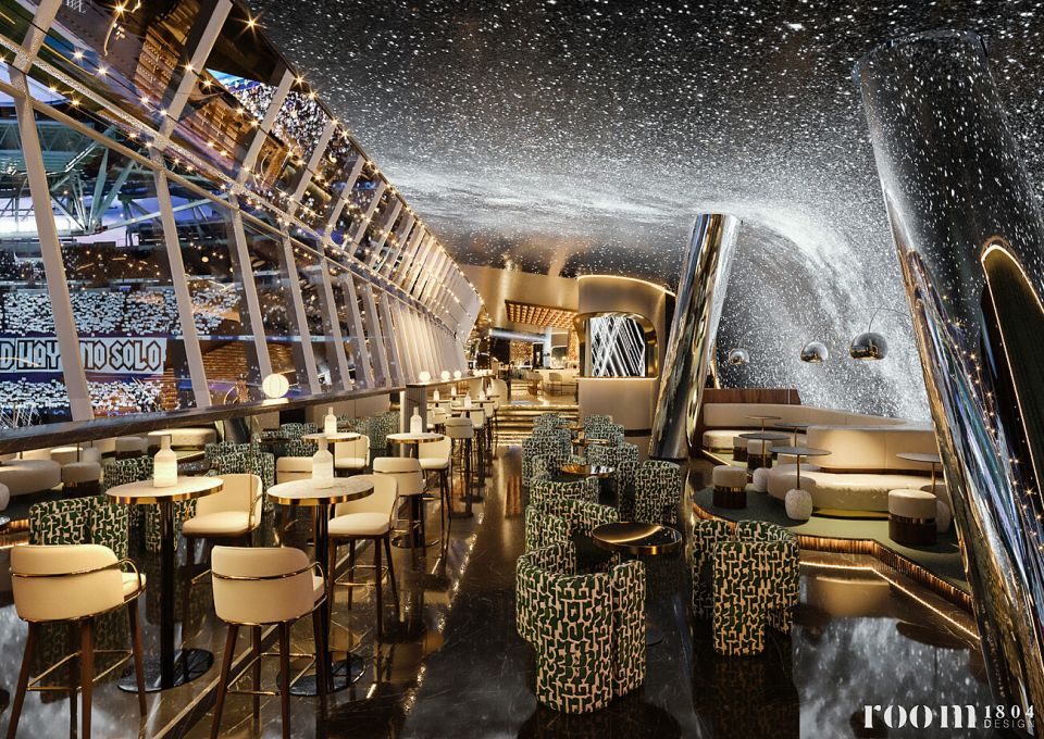 O Real Madrid construiu um impressionante SkyBar