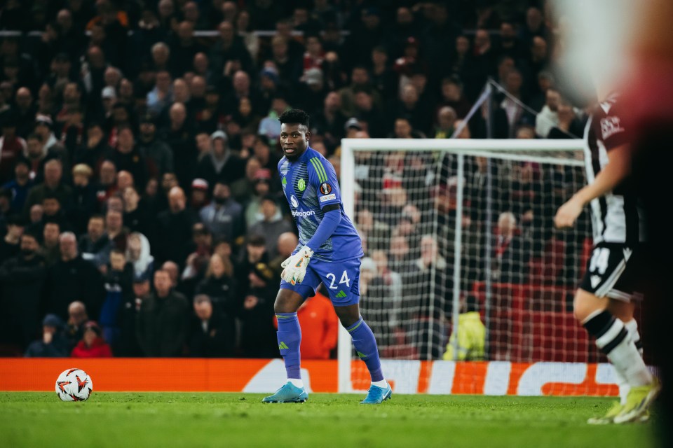 Muito se falou sobre a habilidade de Andre Onana de jogar por trás com os pés