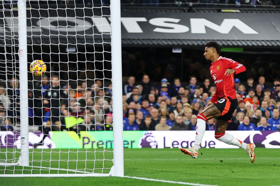 Marcus Rashford marcou após apenas 81 segundos