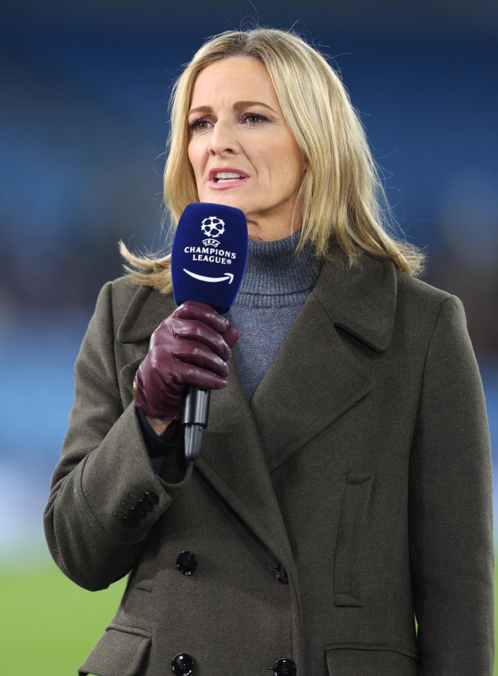 Gabby Logan foi forçada a se desculpar depois que Henning fez uma piada sobre isso