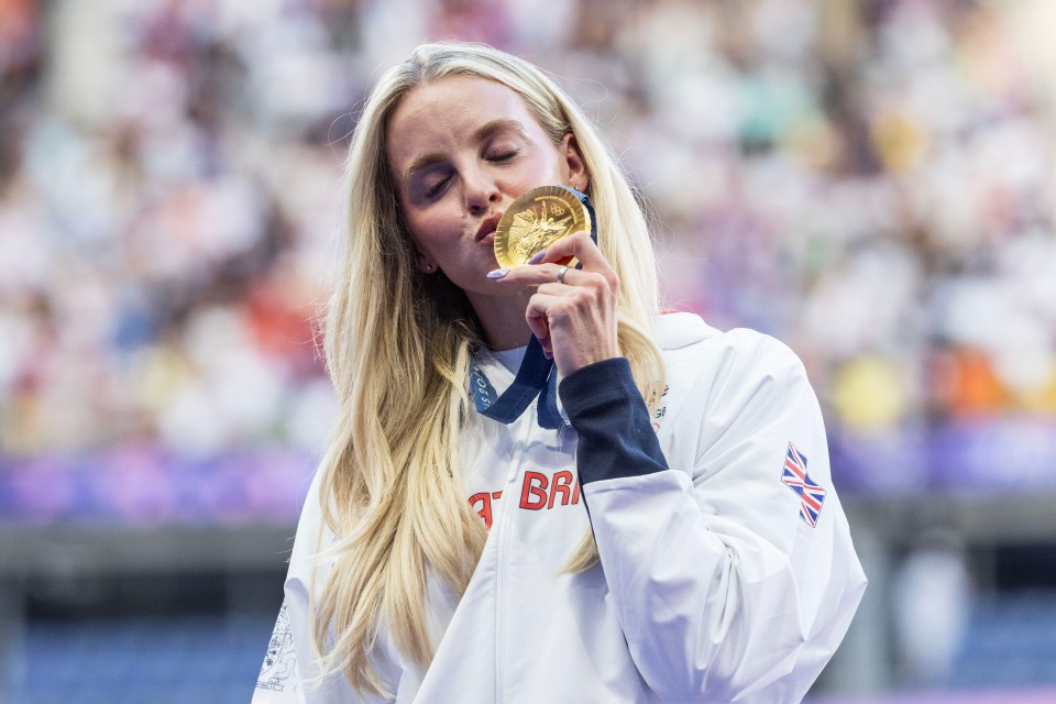 Ela ganhou o ouro nas Olimpíadas de Paris