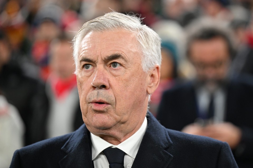 Mas acabou por ser uma noite bastante esquecível para Ancelotti