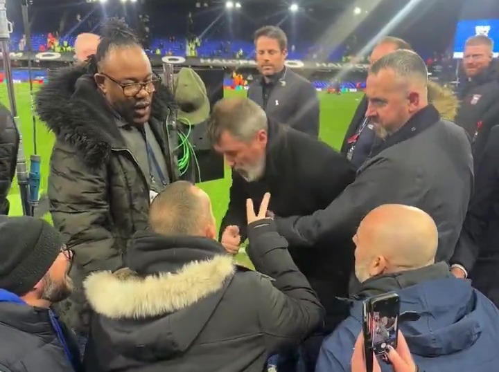 Keane 'ofereceu' ao torcedor um estacionamento após o empate de 1 a 1 do Man Utd em Portman Road