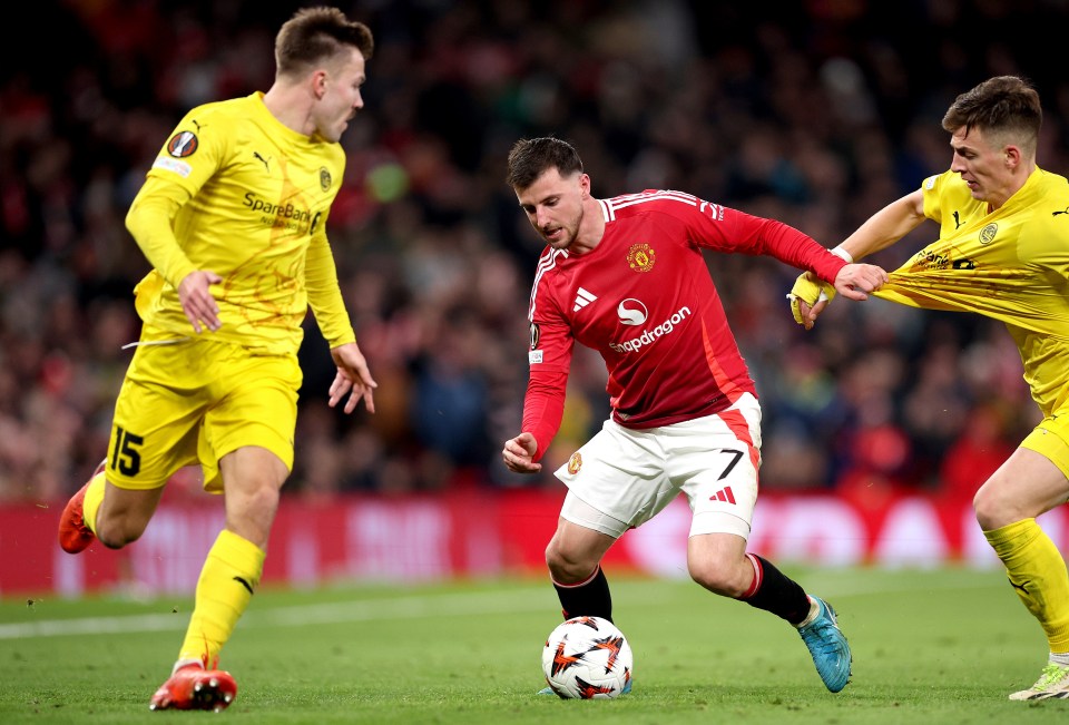 Mason Mount mostrou vislumbres de si mesmo na vitória por 3-2 em Old Trafford